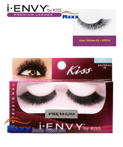 12 Package - Kiss i Envy Juicy Volume 02 Eyelashes - KPE14